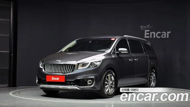Kia All New Carnival 2018 Серый из Кореи