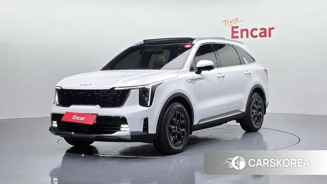 Kia The New Sorento 4th Generation 2023 Белый из Кореи