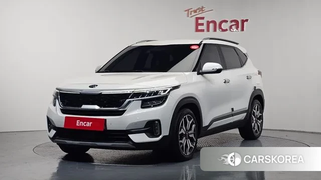 Kia Seltos 2021 Белый из Кореи