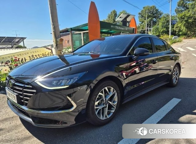 Hyundai Sonata (DN8) 2022 Черный из Кореи