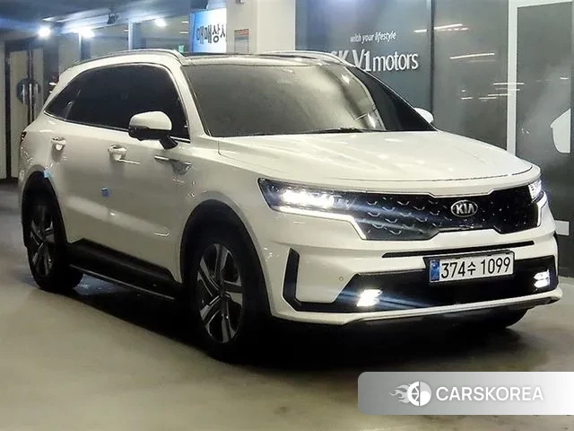 Kia Sorento 4th Generation 2021 Белый из Кореи