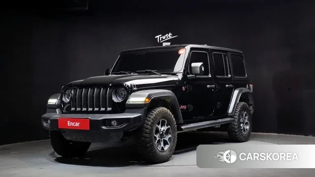 Jeep Wrangler (JL) 2023 Черный из Кореи