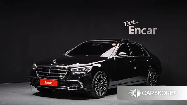 Mercedes-Benz S-Class W223 2023 Черный из Кореи