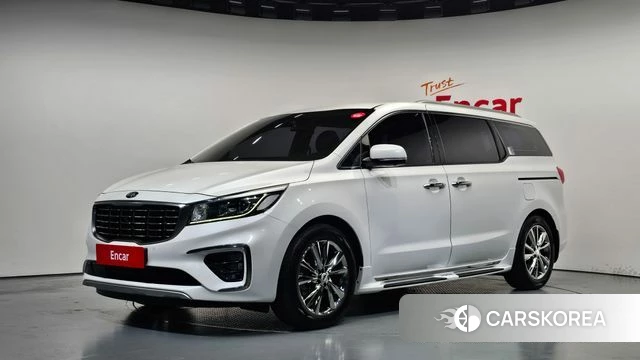 Kia The New Carnival 2018 Белый из Кореи