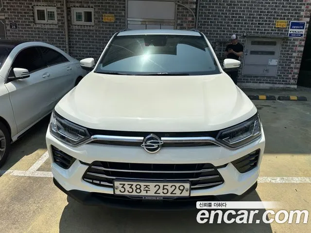 Ssangyong Beautiful Korando 2020 Белый из Кореи