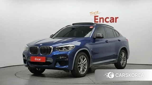 BMW X4 (G02) 2021 Синий из Кореи