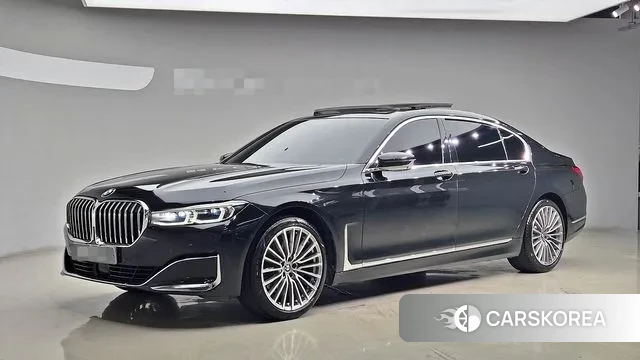 BMW 7 Series (G11) 2020 Черный из Кореи