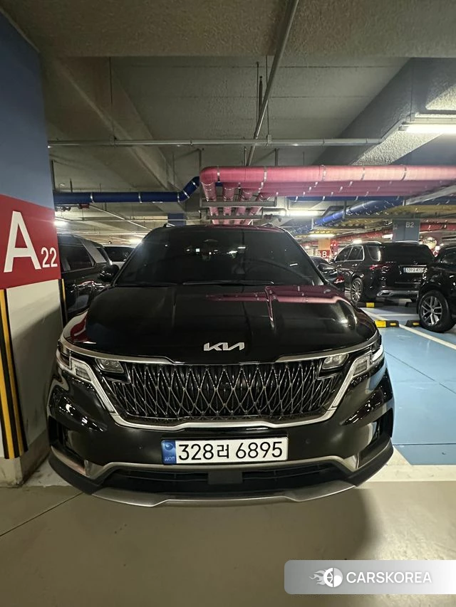 Kia Carnival 4th generation 2022 Черный из Кореи
