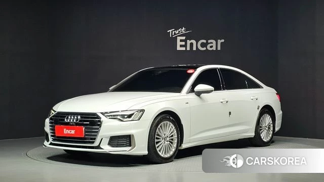 Audi A6 (C8) 2021 Белый из Кореи