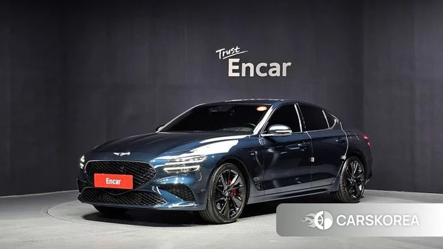 Genesis The New G70 2021 Синий из Кореи