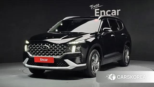 Hyundai The New Santa Fe 2022 Черный из Кореи