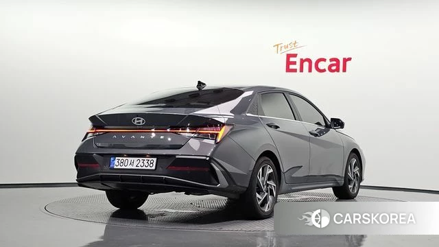 Hyundai The New Avante (CN7) 2025 Серебристо-серый из Кореи