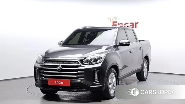 Ssangyong The New Rexton Sport 2022 Серый из Кореи