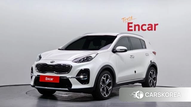 Kia Sportage The Bold 2020 Белый из Кореи