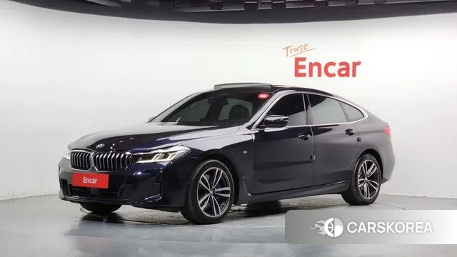 BMW 6 Series GT (G32) 2022 Синий из Кореи