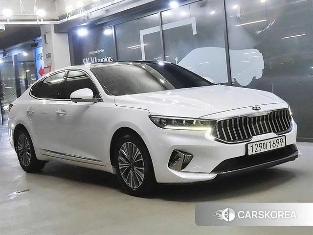 Kia K7 Premier Hybrid 2019 Белый из Кореи
