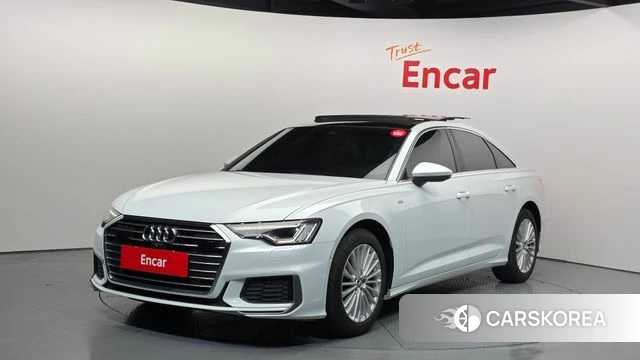 Audi A6 (C8) 2020 Белый из Кореи