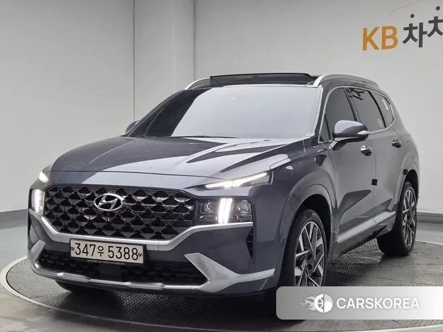 Hyundai The New Santa Fe 2020 Серый из Кореи