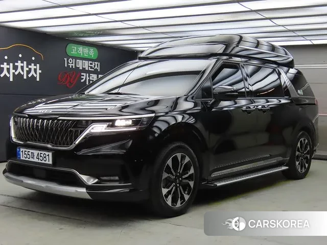 Kia Carnival 4th generation 2022 Черный из Кореи