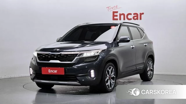Kia Seltos 2021 Серый из Кореи