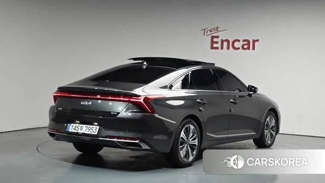 Kia K8 Hybrid 2022 Серый из Кореи