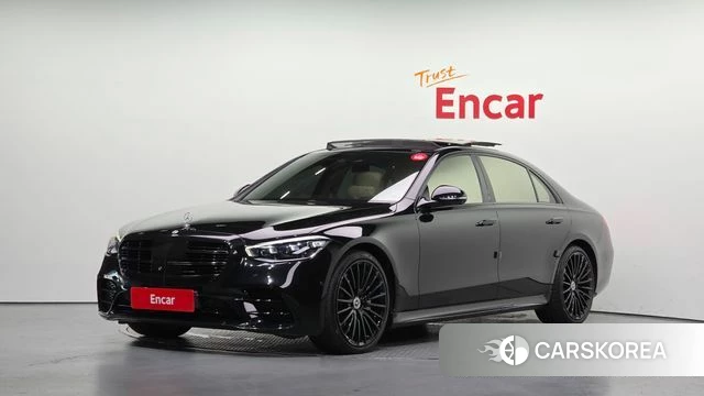 Mercedes-Benz S-Class W223 2023 Черный из Кореи