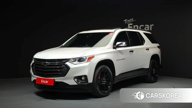 Chevrolet (GM Daewoo) Traverse 2021 Белый из Кореи