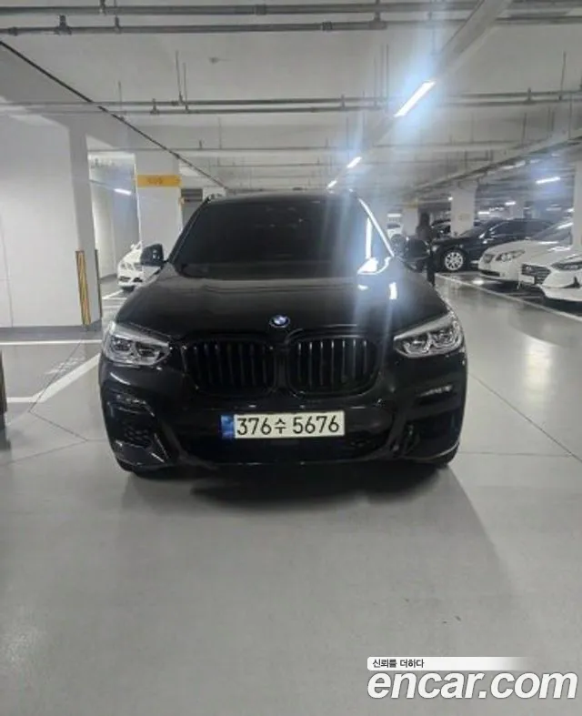BMW X3 (G01) 2020 Черный из Кореи