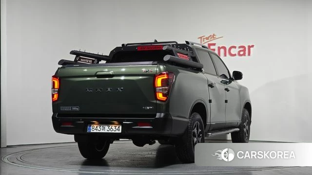 Ssangyong The New Rexton Sports Cannes 2024 Зеленый из Кореи