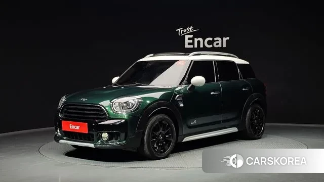 Mini Cooper D Countryman 2018 Зеленый из Кореи