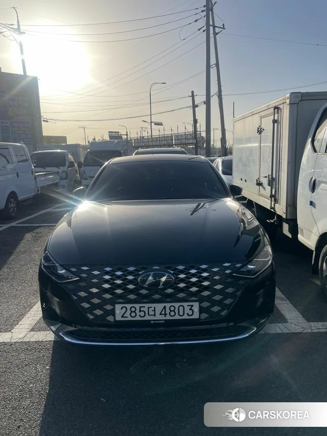 Hyundai The New Grandeur IG 2020 Черный из Кореи