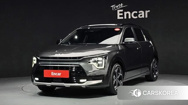 Kia Di Ol Nu Niro 2022 Серый из Кореи