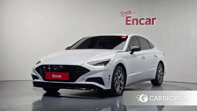 Hyundai Sonata (DN8) 2021 Белый из Кореи