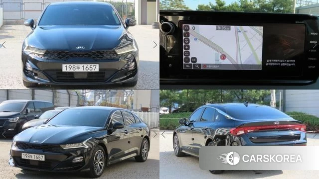 Kia K5 3rd generation 2021 Черный из Кореи