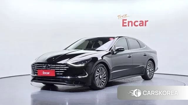 Hyundai Sonata Hybrid (DN8) 2020 Черный из Кореи