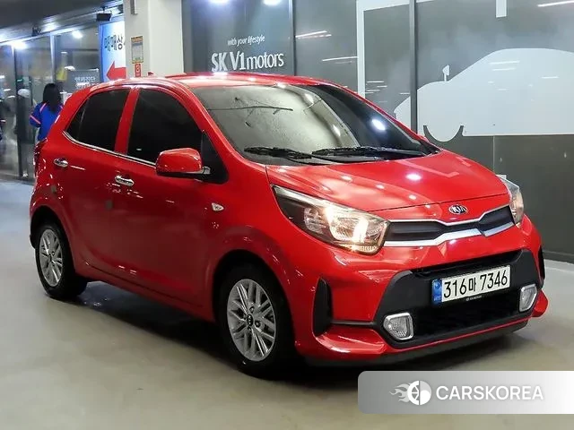 Kia Morning Urban (JA) 2021 Красный из Кореи