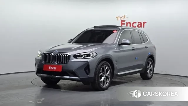BMW X3 (G01) 2022 Серый из Кореи