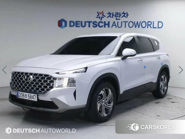 Hyundai The New Santa Fe 2021 Белый из Кореи