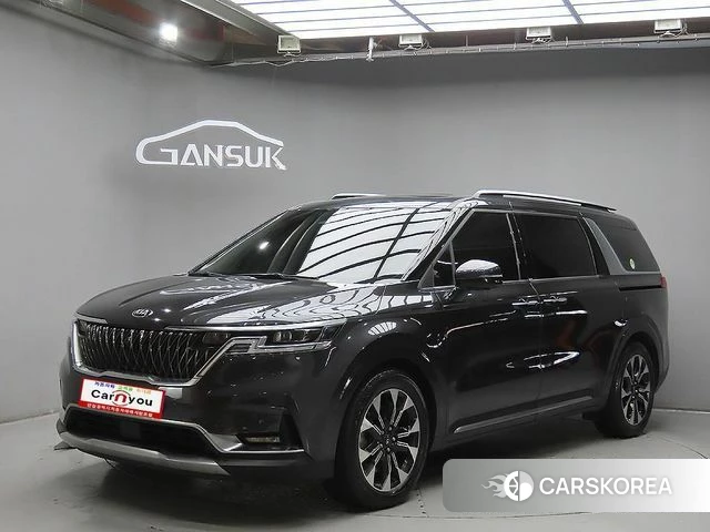 Kia Carnival 4th generation 2020 Серый из Кореи
