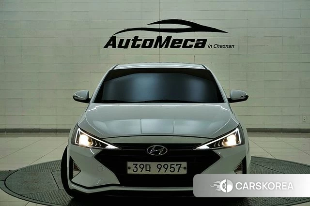 Hyundai The New Avante AD 2018 Белый из Кореи