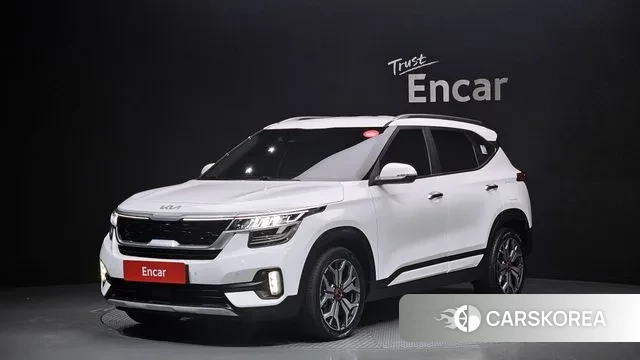 Kia Seltos 2021 Белый из Кореи