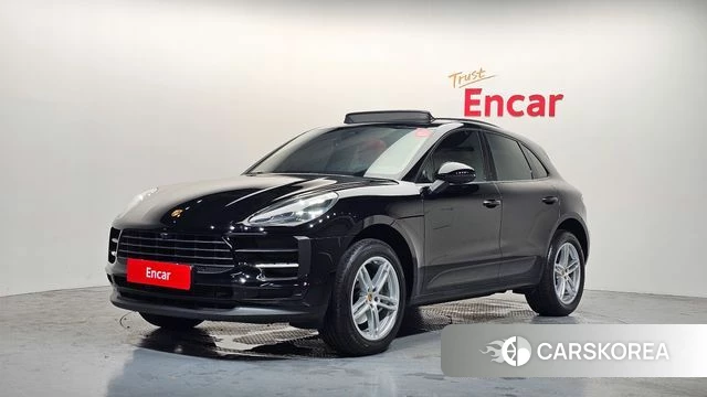Porsche Macan 2021 Черный из Кореи