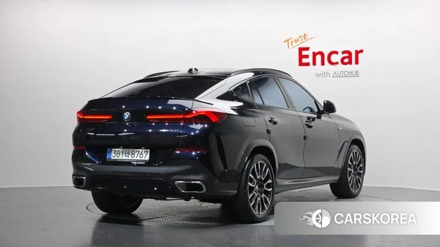 BMW X6 (G06) 2025 Синий из Кореи
