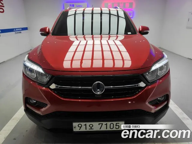 Ssangyong Rexton Sports 2018 Красный из Кореи