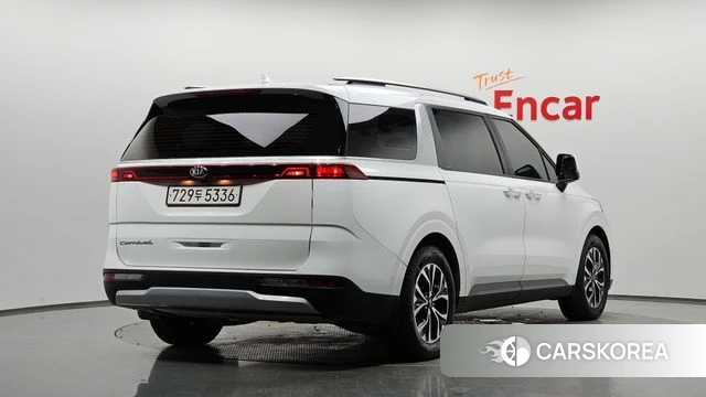 Kia Carnival 4th generation 2021 Белый из Кореи