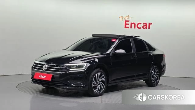 Volkswagen 7th Generation of Jetta 2021 Черный из Кореи