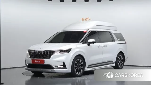 Kia Carnival 4th generation 2023 Белый из Кореи