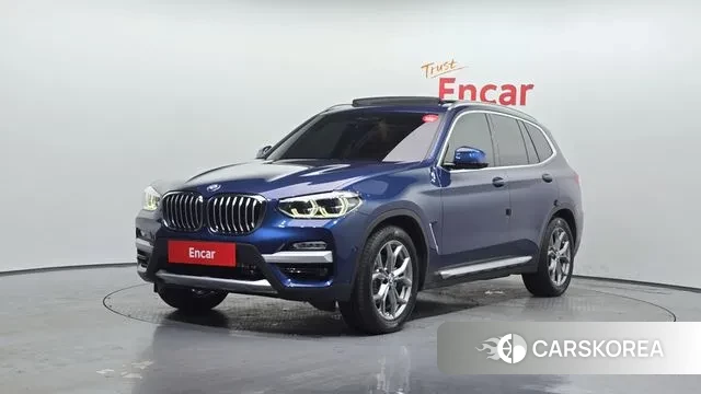 BMW X3 (G01) 2018 Синий из Кореи