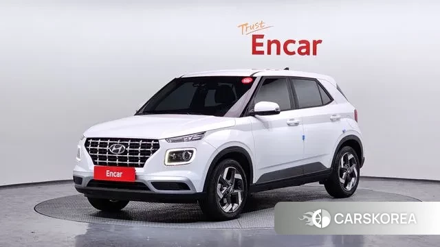 Hyundai Venue 2021 Белый из Кореи