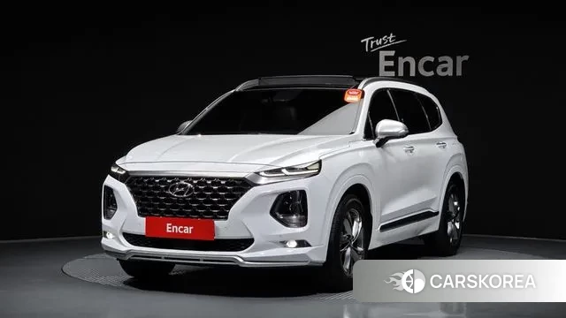 Hyundai Santa Fe TM 2018 Белый из Кореи